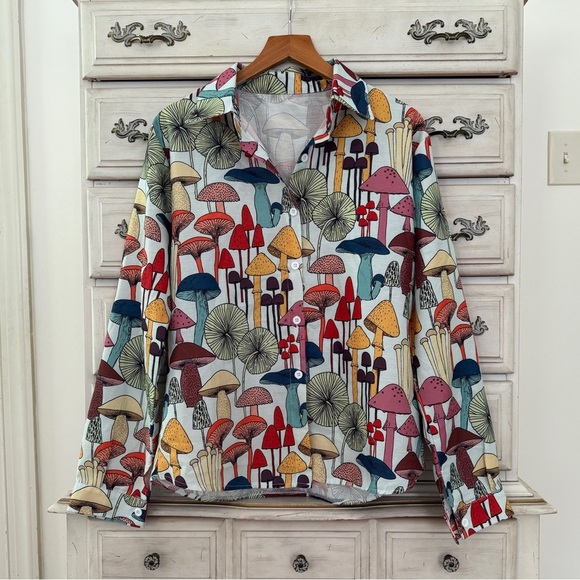 Urban Outfitters Tops - UO Mushroom Button Shirt